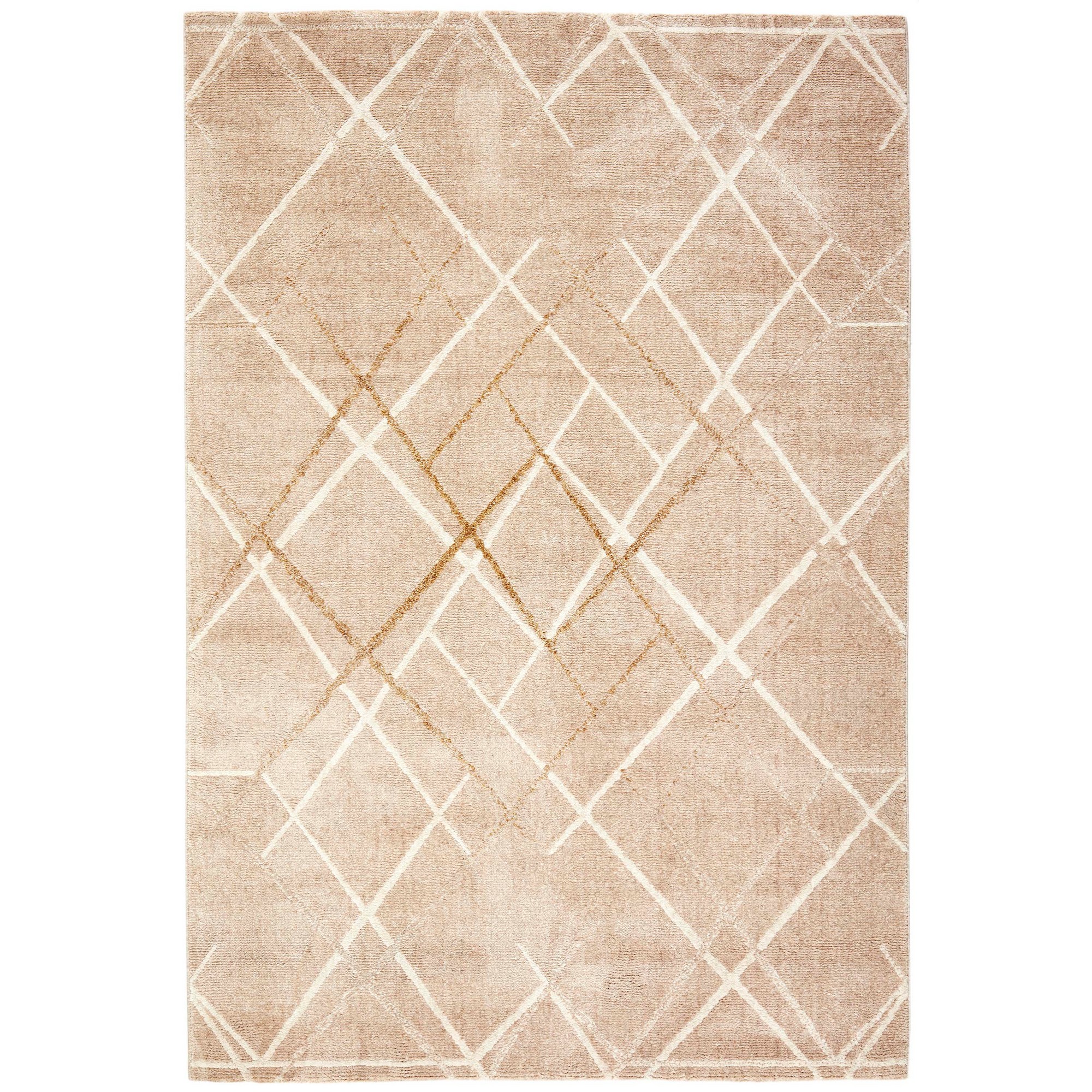 Oslo Bbugj49d Oss13 Modern Geometric Rug In Beige Cream